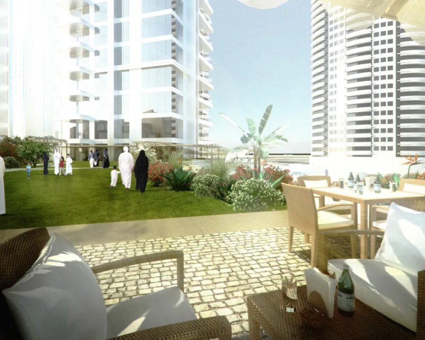 Lounge areas and terraces for relaxation