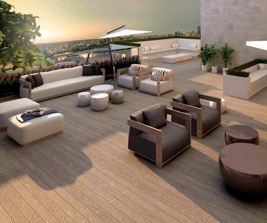Lounge areas