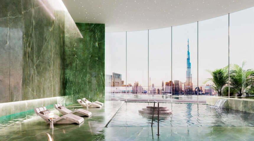 Spa and meditation zones