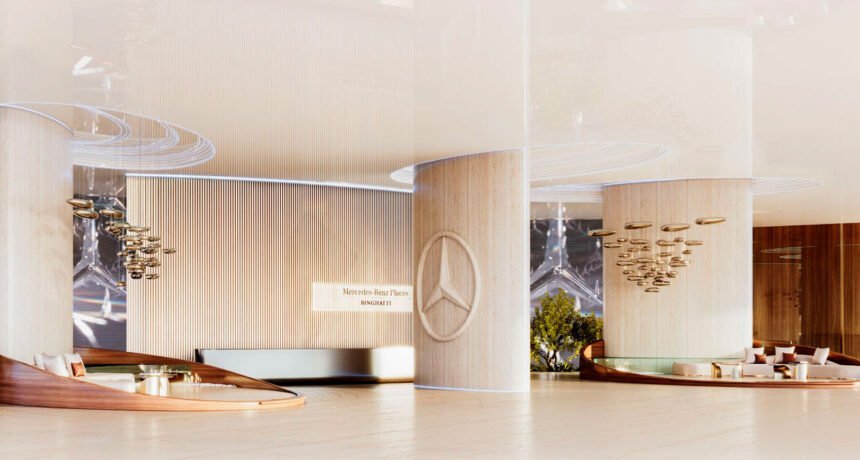 Elegant lounge areas