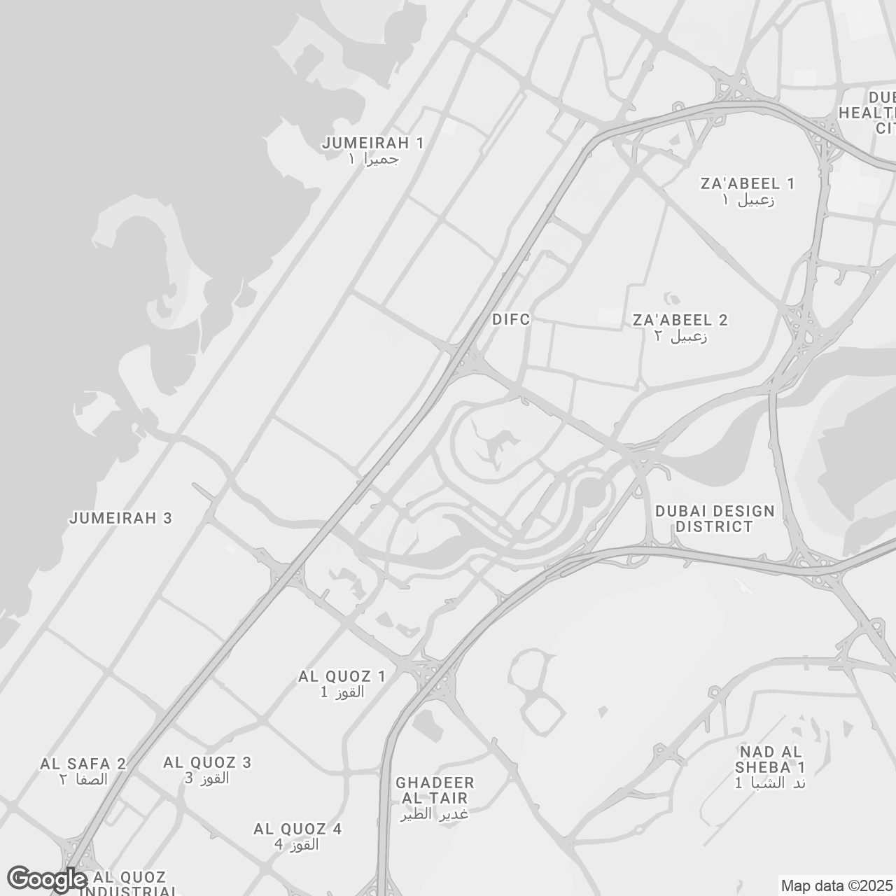 Location of Burj Crown